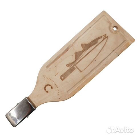 Доска разделочная с прищепкой для рыбы 