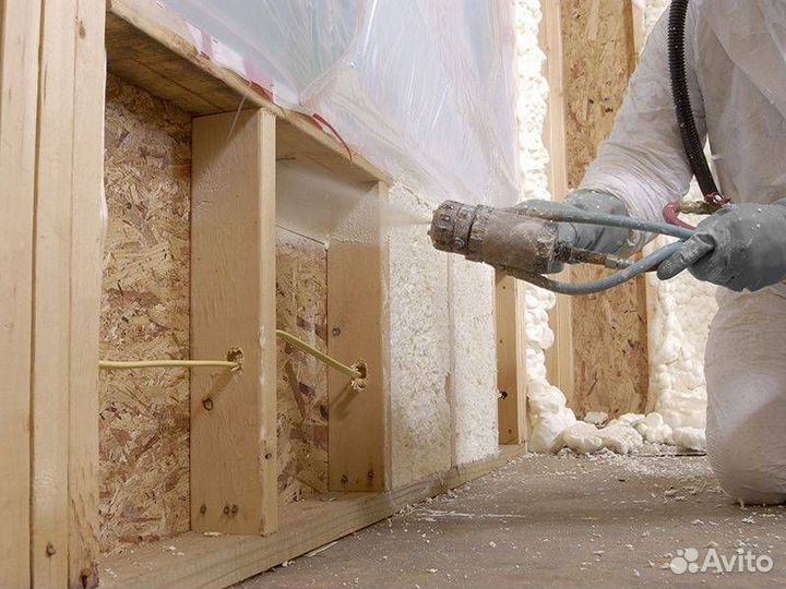 Утепление пенополиуретаном мансарды дома