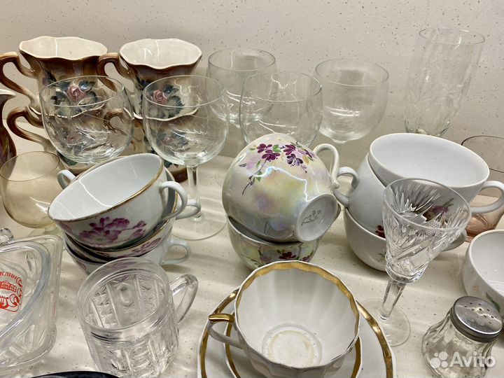 Посуда СССР дулево вербилки китай япония