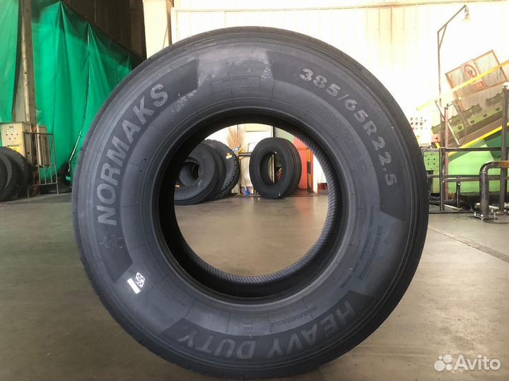 385/65 R22.5 normaks+ heavy duty 164K руль/прицеп