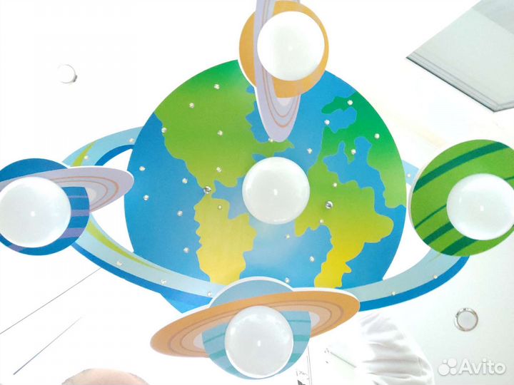 Продам детскую люстру