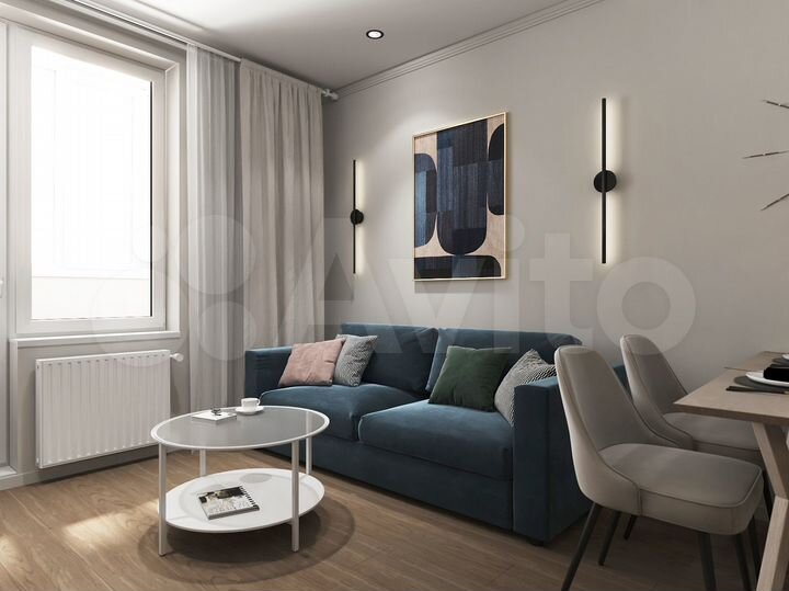 1-к. квартира, 35,5 м², 4/4 эт.