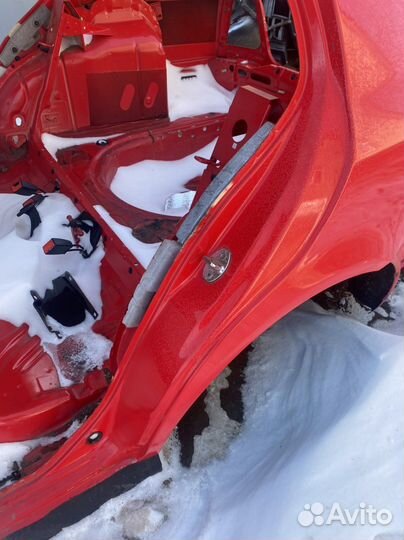 Крыло заднее левое Skoda Octavia A4