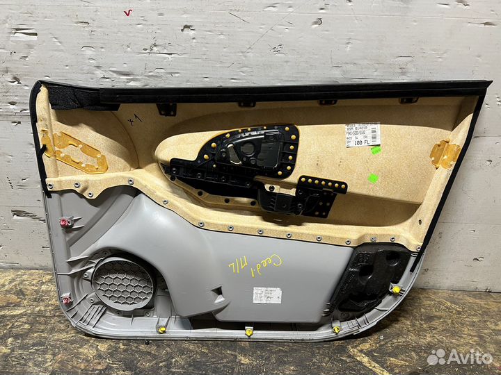 Обшивка двери передней левой Kia Ceed 1 ED 06-12г