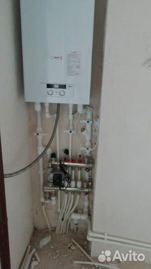 Монтаж систем отопления водоснабжения