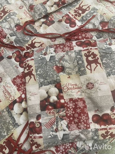 Скатерть новогодняя бу
