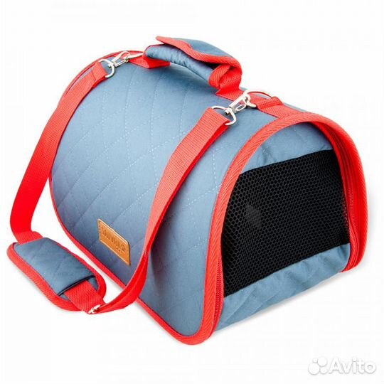 Сумка переноска Saival пластик,стёжка цвет серый р