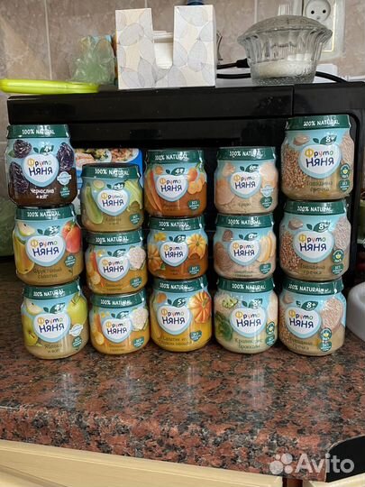 Детское питание пюре