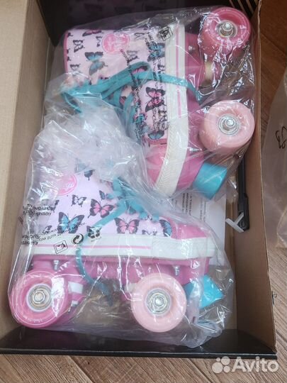 Роликовые коньки детские (квады)