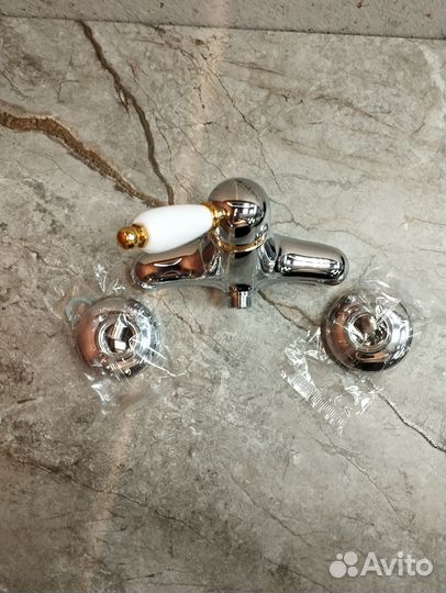 Смеситель для душа Porta Bini New Old 10541 хром/з