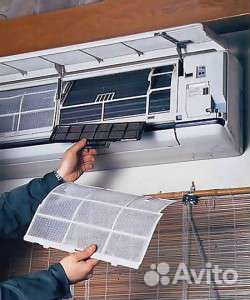 Чистка, заправка, ремонт сплит систем