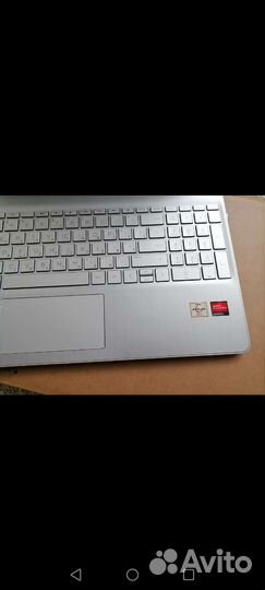 Ноутбук hp laptop 15s-eq1352ur абсолютно новый