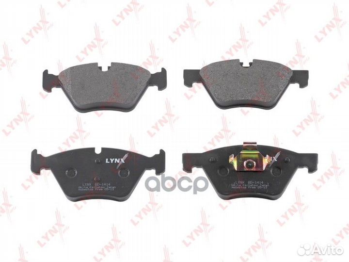 Колодки тормозные дисковые перед BD1414 LYN