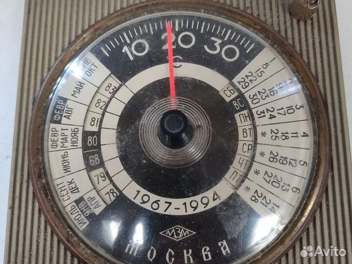 Термометр календарь Москва