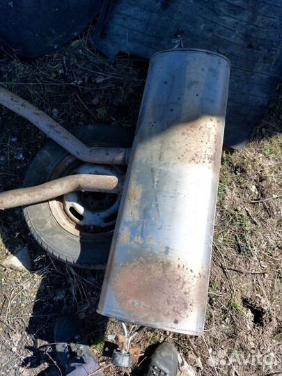 Резонатор, глушитель бмв Х5 Е70 4.8, BMW X5 E70