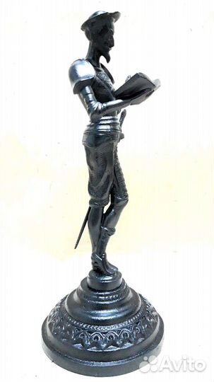 Чугунное литьё статуэтка. Дон Кихот. Касли