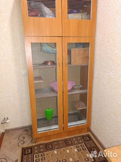 Домик-клетка для шиншилл,хомяков,кроликов и прочих