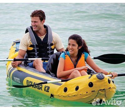 Надувная байдарка Explorer К2 Intex 68307