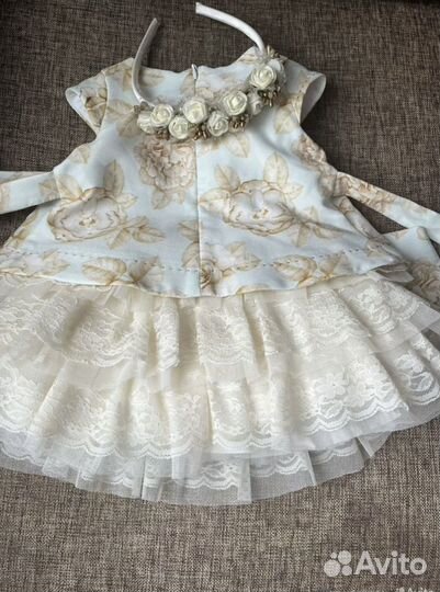 Платье для девочки 80