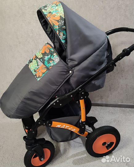 Коляска 3 в 1 Alice Mateo