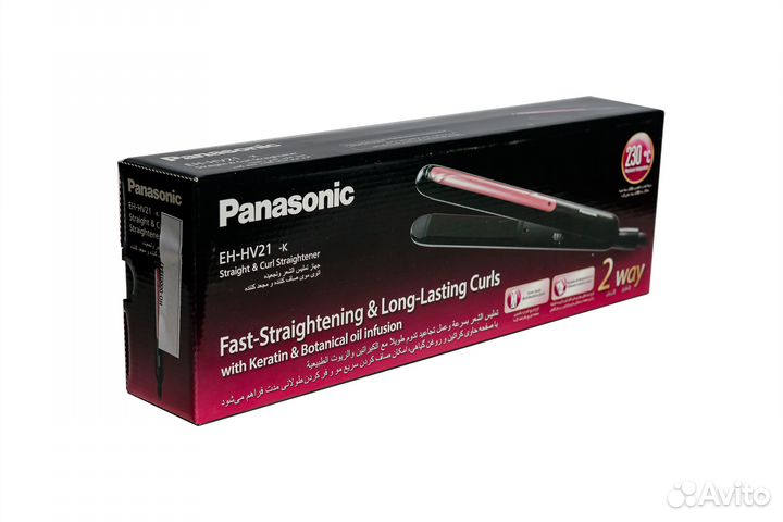 Выпрямитель для волос Panasonic EH-HV21-K615, черн