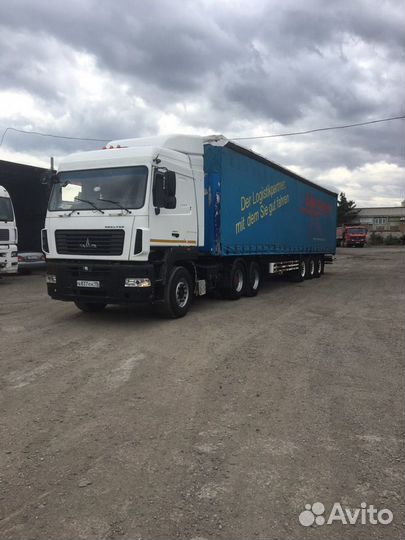 Грузоперевозки. Услуги тентованного полуприцепа