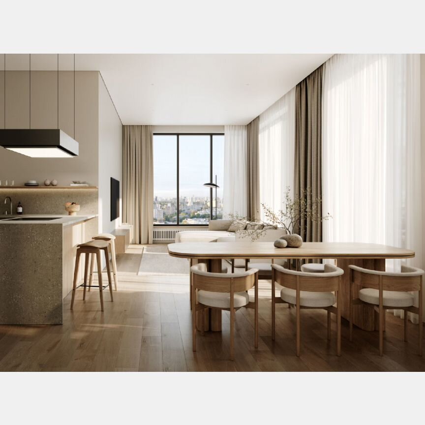 3-к. квартира, 85,3 м², 2/7 эт.