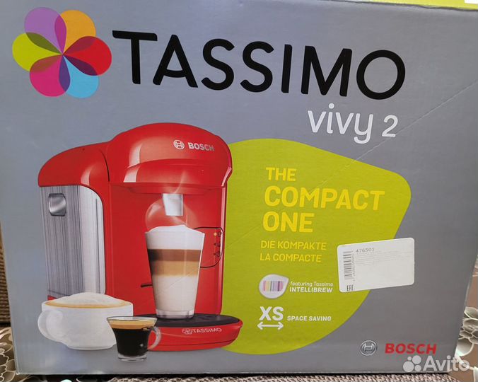 Кофемашина капсульная bosch tassimo Tas 1403