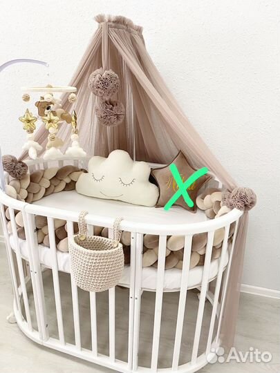 Комплект бортиков в кроватку