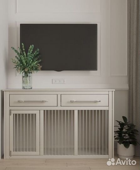 Тумба вольер для собак (Квартирный / Уличный)