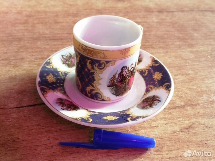 Чашка с блюдце fine China