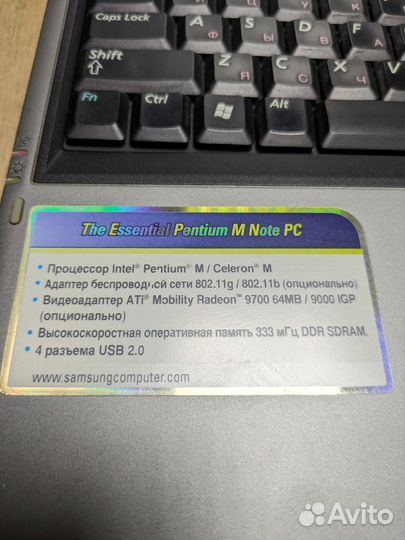 Ноутбук samsung P29