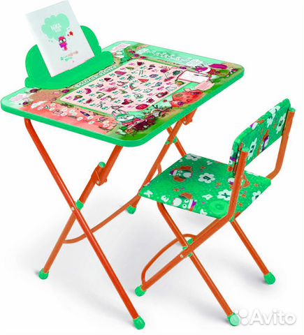 Детский стол и стул комплект новые