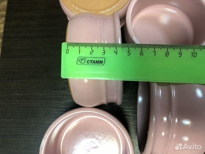 Керамические горшочки и стаканчики