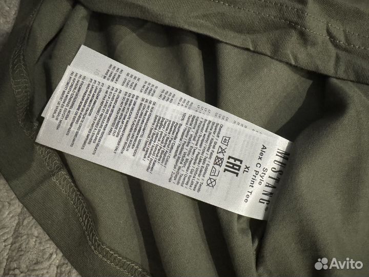 Футболка мужская mustang,XL, новая