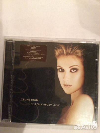 CD Celine Dion/Lets Talk About Love, 1997, EU,nm