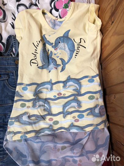 Вещи пакетом на девочку