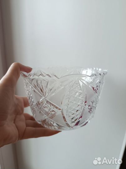 Вазы хрустальные