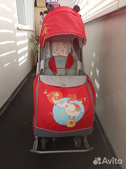 Санки коляска Nika kids