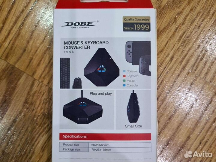 Адаптер для клавиатуры и мыши Nintendo switch