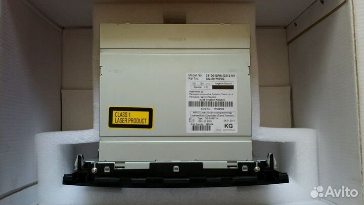 Хонда штатный аудиоблок от CR-V 3