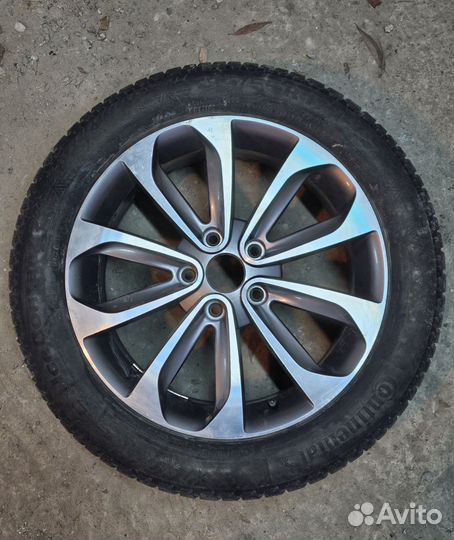 Колеса в сборе r17 зимние 5 114.3 для Toyota