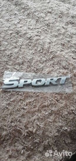 Шильдик Sport