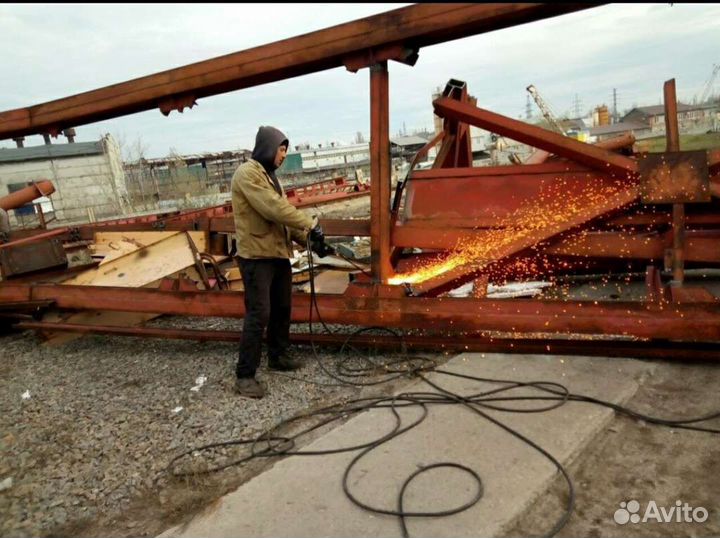 Услуги сварщика,газорезчика