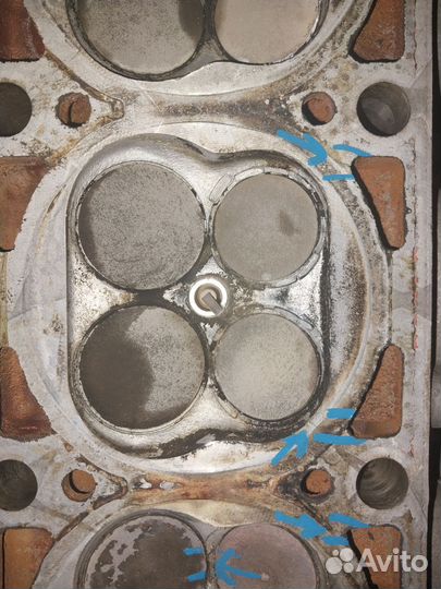 Головка блока газель 405