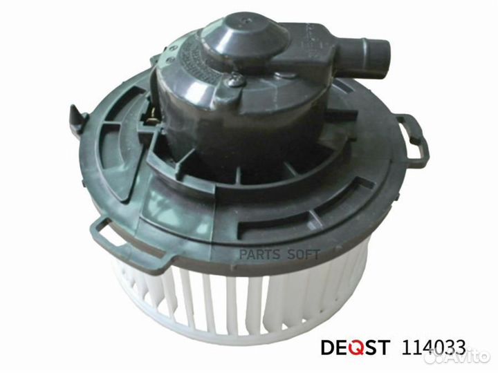Deqst 114033 Вентилятор отопителя mazda 3 (BK14) Х