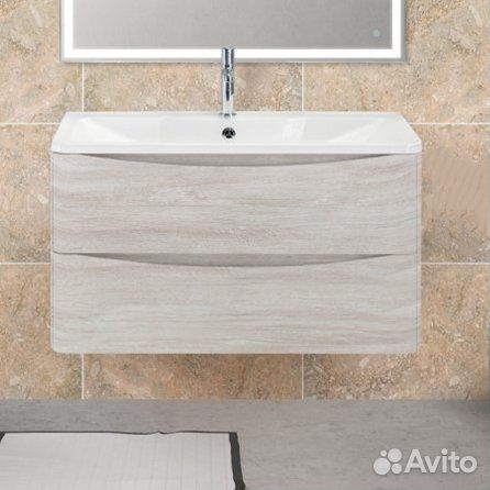 Тумба с раковиной BelBagno Acqua 90 подвесная, rov