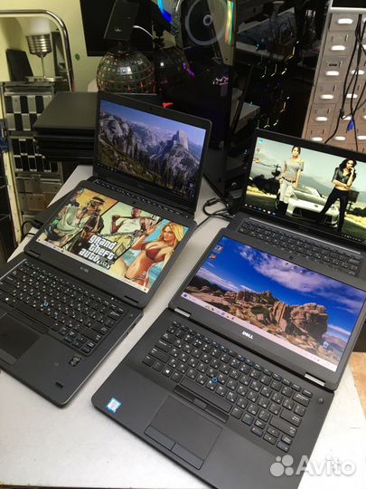 Dell latitude i7, ssd256, ram16, акб новый