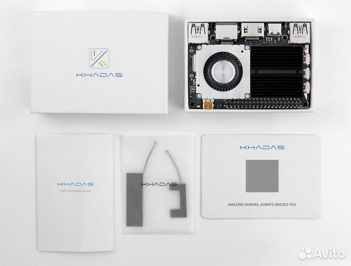 Khadas VIM4 Amlogic A311D2 SBC очень мощный