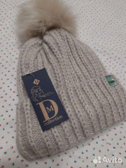 Шапка зимняя женская